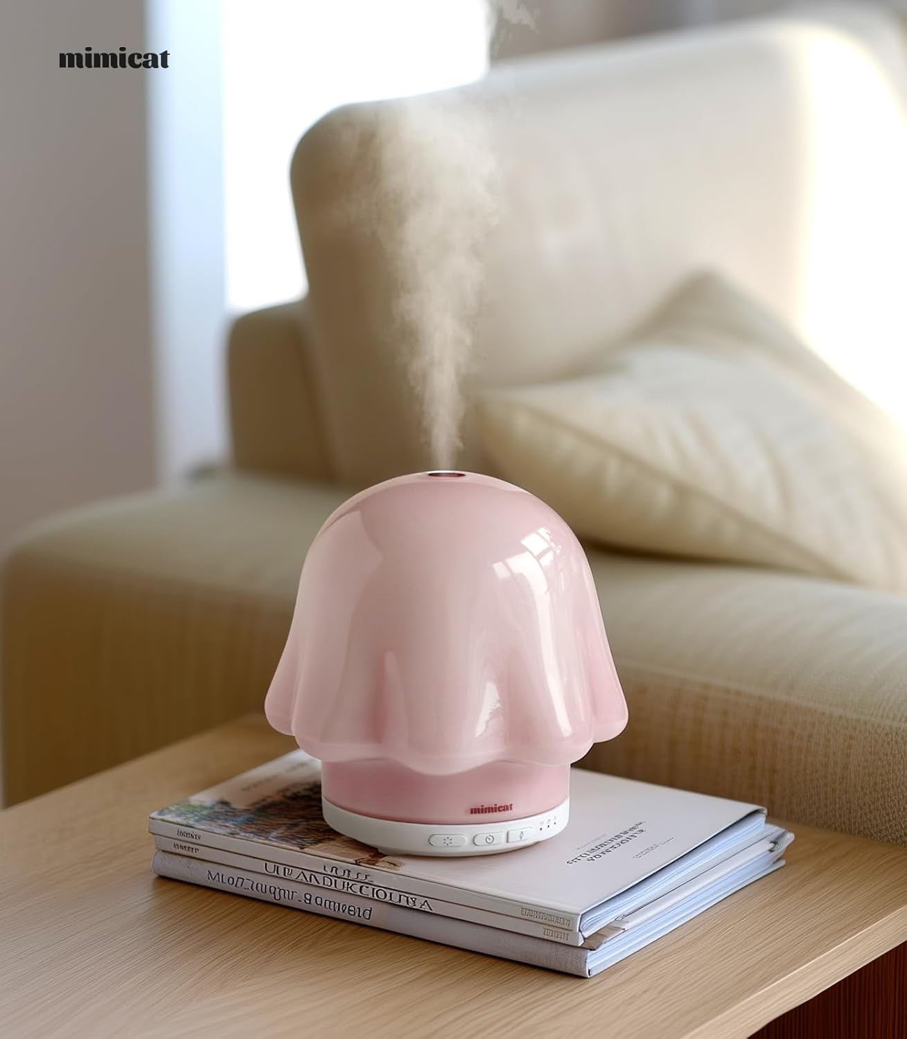 Bellflower Glass Diffuser — Petal Pink