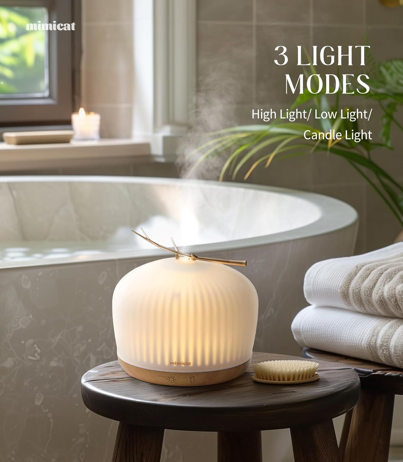 Golden Branch Glass Diffuser