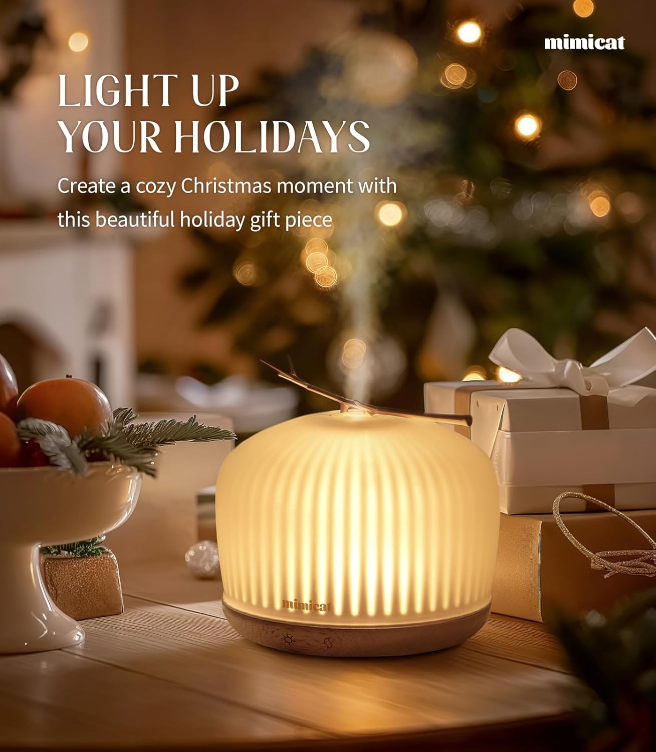 Golden Branch Glass Diffuser