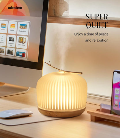 Golden Branch Glass Diffuser