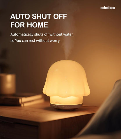 Bellflower Glass Diffuser — Cream White