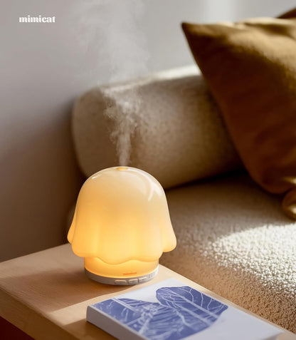 Bellflower Glass Diffuser — Cream White