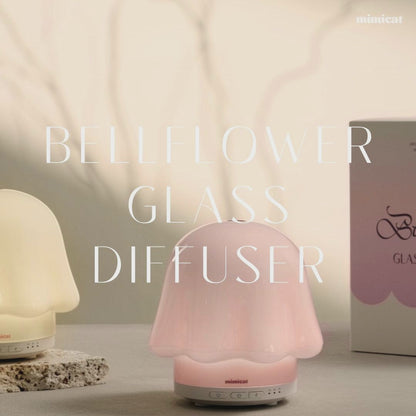Bellflower Glass Diffuser-petal pink